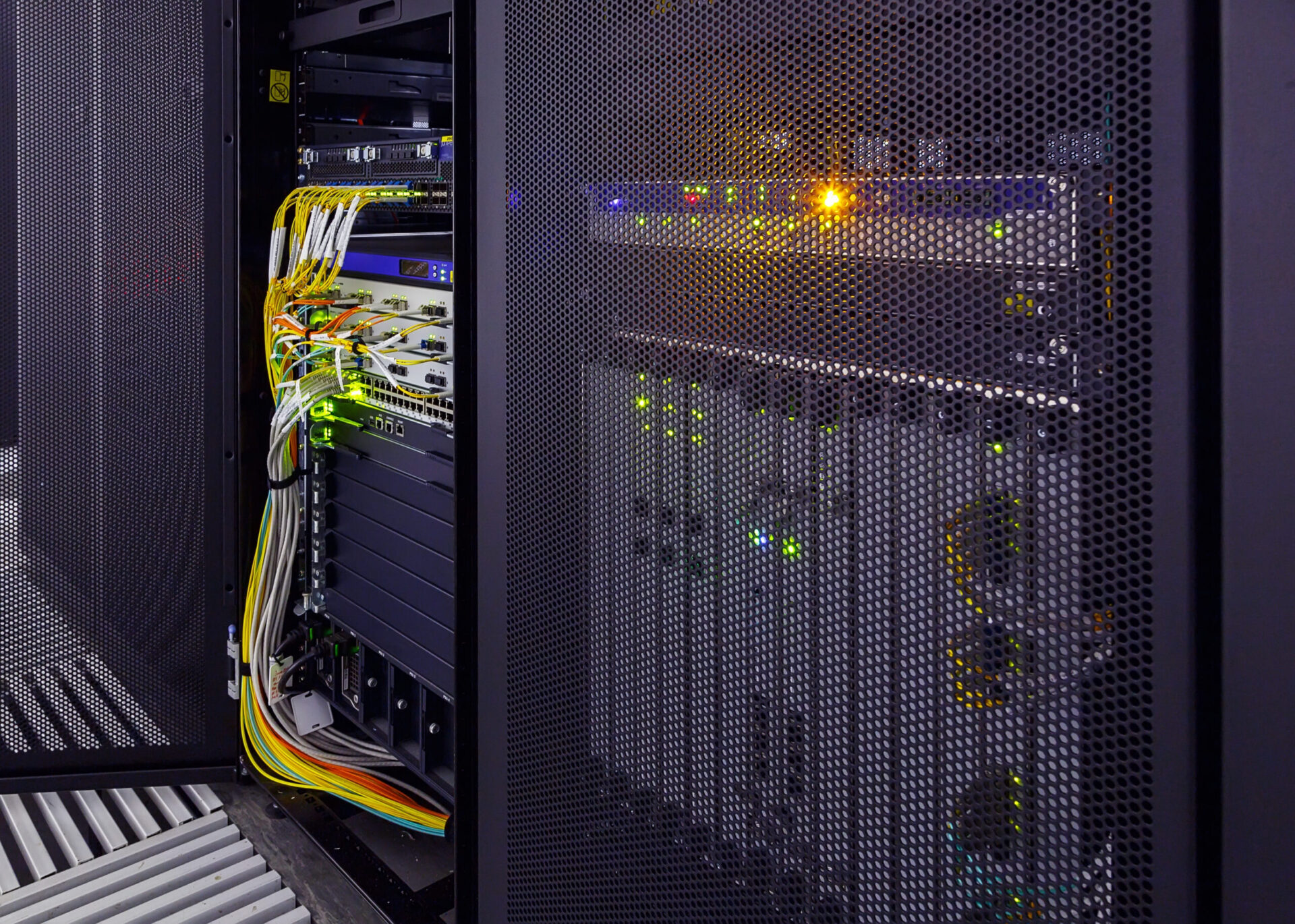 Stand with communications equipment bulb innards